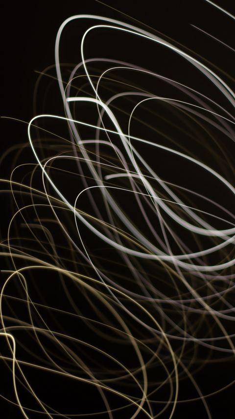 Download wallpaper 2160x3840 lines, light, long exposure, abstraction, tangled samsung galaxy s4, s5, note, sony xperia z, z1, z2, z3, htc one, lenovo vibe hd background
