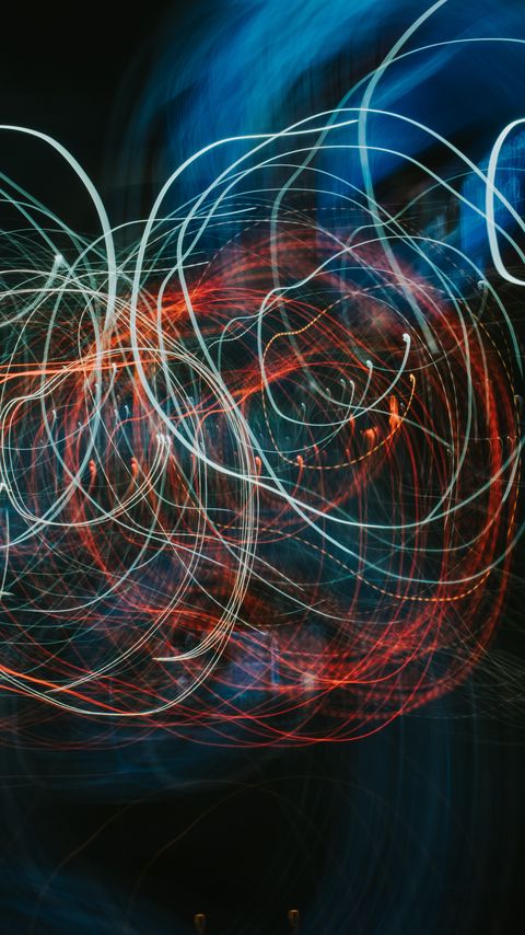 Download wallpaper 2160x3840 lines, light, long exposure, blur, abstraction samsung galaxy s4, s5, note, sony xperia z, z1, z2, z3, htc one, lenovo vibe hd background
