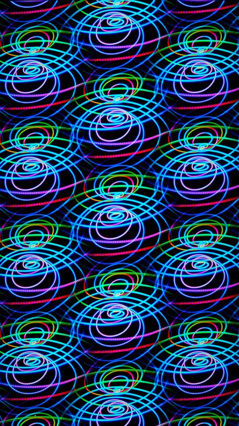 Download wallpaper 2160x3840 lines, neon, spirals, colorful, abstraction samsung galaxy s4, s5, note, sony xperia z, z1, z2, z3, htc one, lenovo vibe hd background