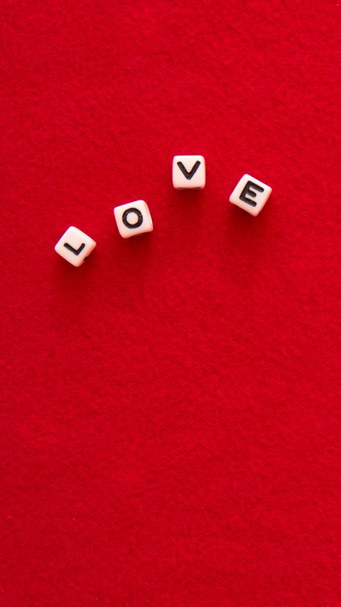 Download wallpaper 2160x3840 love, cubes, word, message, red samsung galaxy s4, s5, note, sony xperia z, z1, z2, z3, htc one, lenovo vibe hd background