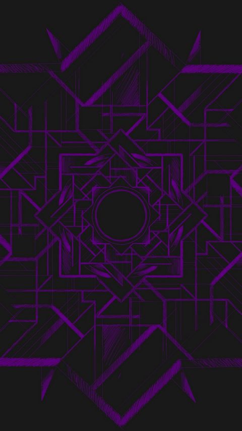 Download wallpaper 2160x3840 mandala, pattern, abstraction, symmetry, purple, dark samsung galaxy s4, s5, note, sony xperia z, z1, z2, z3, htc one, lenovo vibe hd background