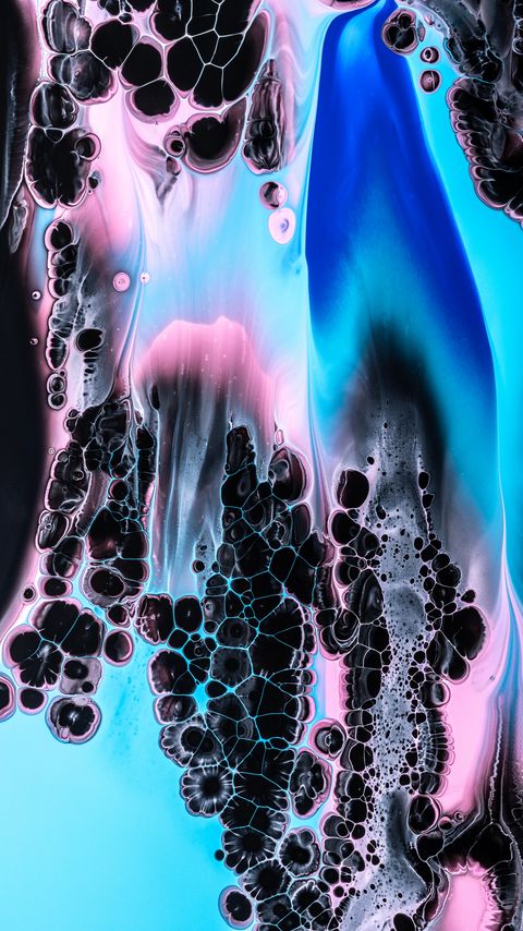 Download wallpaper 2160x3840 paint, liquid, macro, stains, abstraction samsung galaxy s4, s5, note, sony xperia z, z1, z2, z3, htc one, lenovo vibe hd background