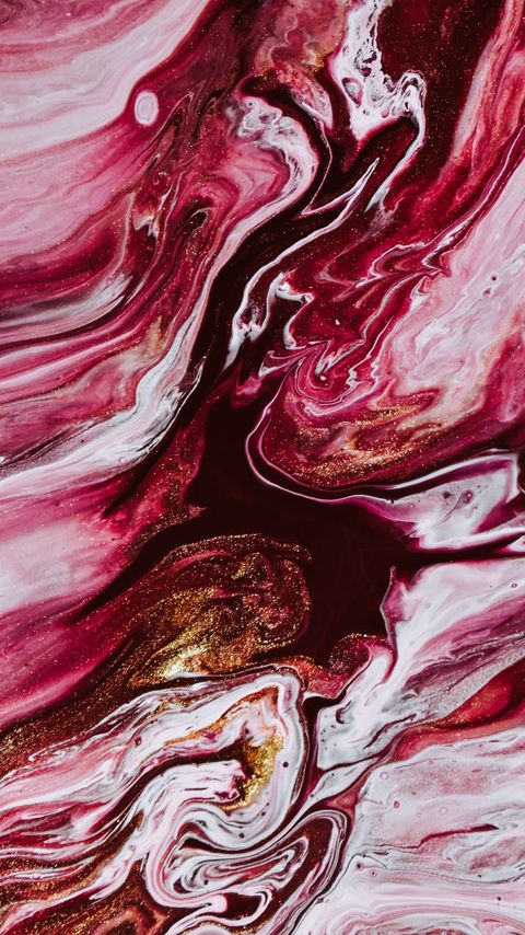 Download wallpaper 2160x3840 paint, liquid, stains, abstraction, pink, white samsung galaxy s4, s5, note, sony xperia z, z1, z2, z3, htc one, lenovo vibe hd background