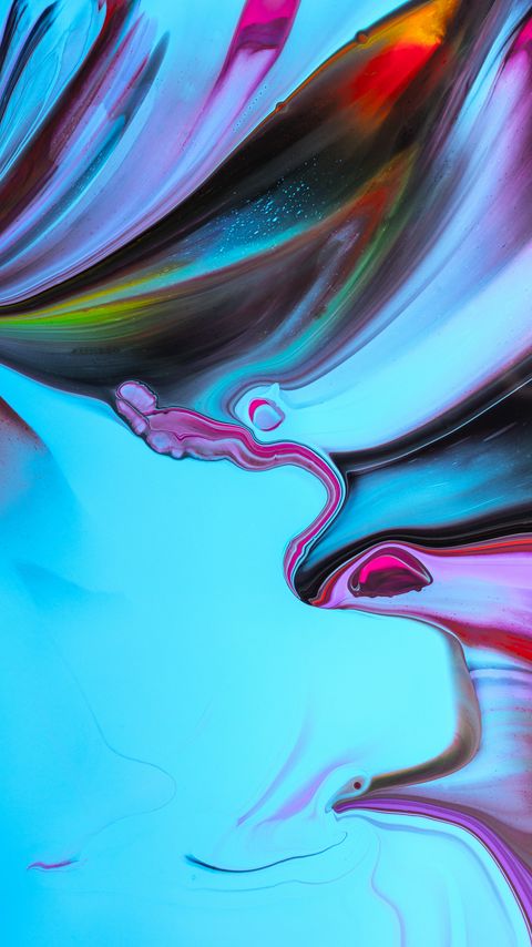 Download wallpaper 2160x3840 paint, mixing, liquid, stains, colorful samsung galaxy s4, s5, note, sony xperia z, z1, z2, z3, htc one, lenovo vibe hd background
