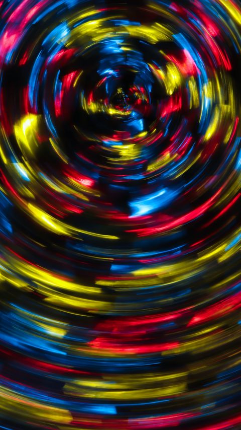 Download wallpaper 2160x3840 spiral, light, long exposure, blur, glare, colorful samsung galaxy s4, s5, note, sony xperia z, z1, z2, z3, htc one, lenovo vibe hd background