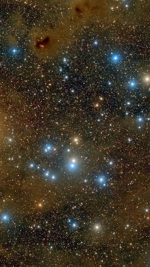 Download wallpaper 2160x3840 stars, glow, space, nebula samsung galaxy s4, s5, note, sony xperia z, z1, z2, z3, htc one, lenovo vibe hd background