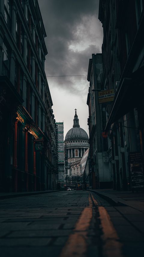 Download wallpaper 2160x3840 street, city, buildings, architecture, old samsung galaxy s4, s5, note, sony xperia z, z1, z2, z3, htc one, lenovo vibe hd background