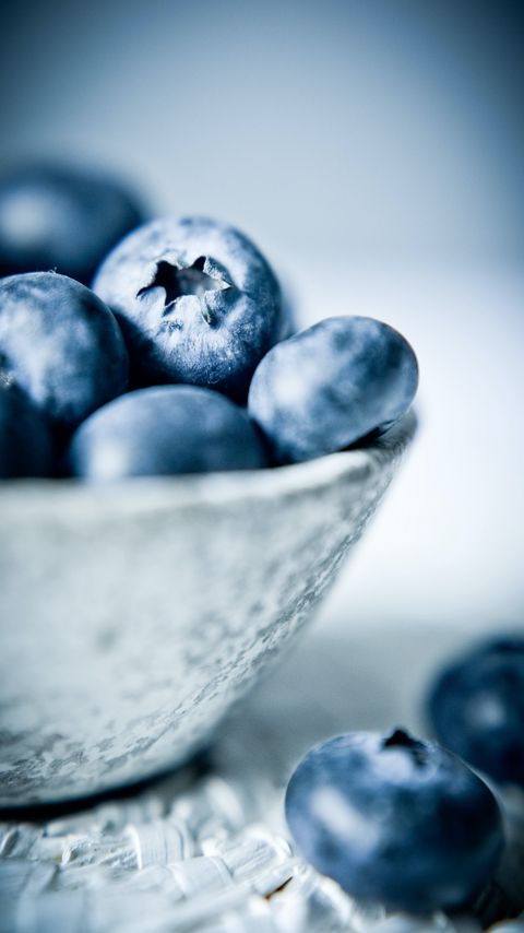 Download wallpaper 2160x3840 blueberries, berries, fruits, bowl samsung galaxy s4, s5, note, sony xperia z, z1, z2, z3, htc one, lenovo vibe hd background