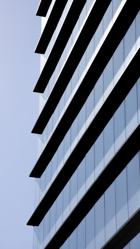 Download wallpaper 2160x3840 building, angle, architecture, minimalism, gray samsung galaxy s4, s5, note, sony xperia z, z1, z2, z3, htc one, lenovo vibe hd background