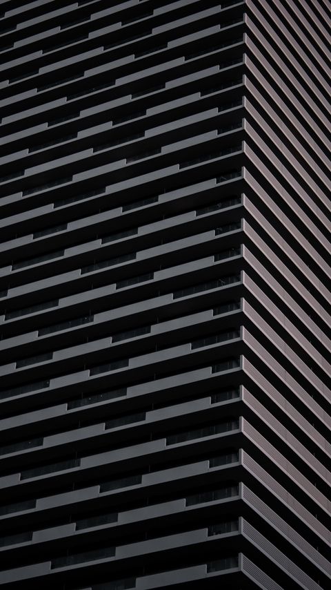 Download wallpaper 2160x3840 building, architecture, angle, stripes, gray samsung galaxy s4, s5, note, sony xperia z, z1, z2, z3, htc one, lenovo vibe hd background