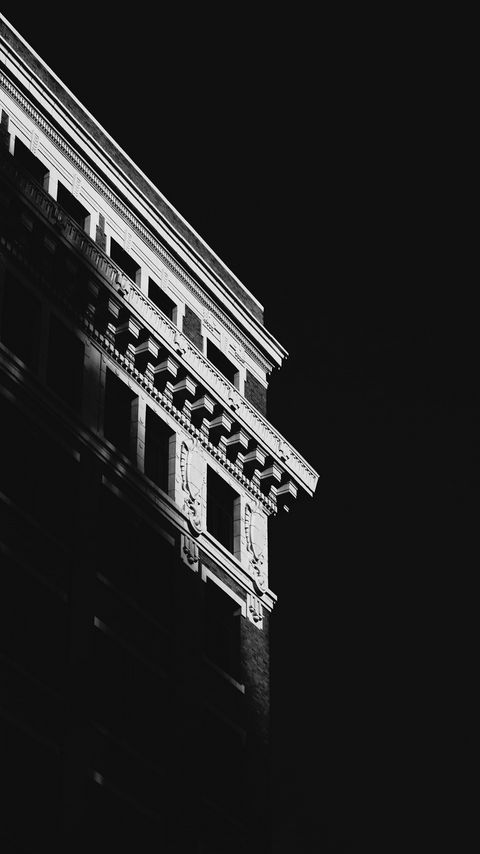 Download wallpaper 2160x3840 building, architecture, shadow, black and white, black samsung galaxy s4, s5, note, sony xperia z, z1, z2, z3, htc one, lenovo vibe hd background