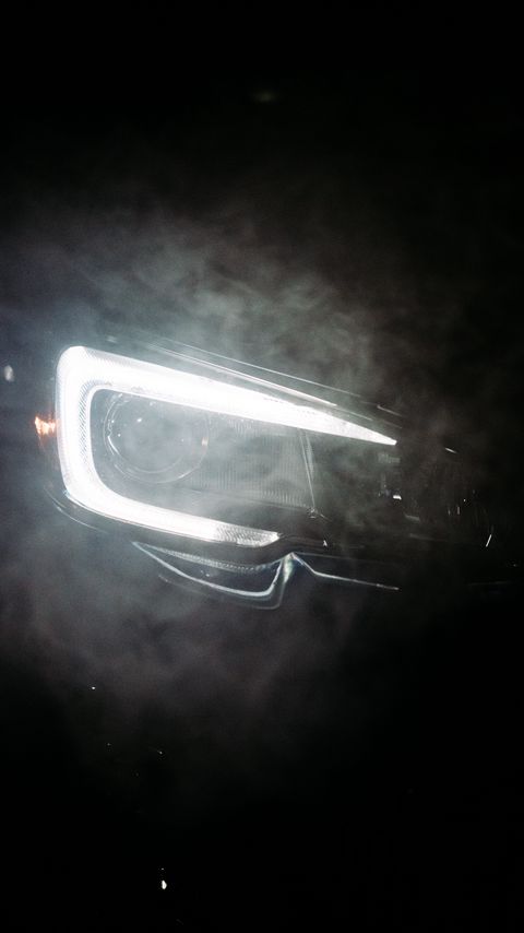 Download wallpaper 2160x3840 car, black, headlight, light, smoke samsung galaxy s4, s5, note, sony xperia z, z1, z2, z3, htc one, lenovo vibe hd background