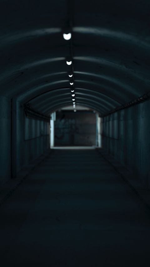 Download wallpaper 2160x3840 corridor, tunnel, light, dark samsung galaxy s4, s5, note, sony xperia z, z1, z2, z3, htc one, lenovo vibe hd background