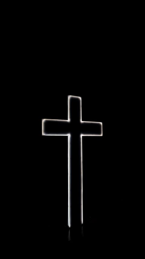 Download wallpaper 2160x3840 cross, religion, god, neon, black and white, black samsung galaxy s4, s5, note, sony xperia z, z1, z2, z3, htc one, lenovo vibe hd background