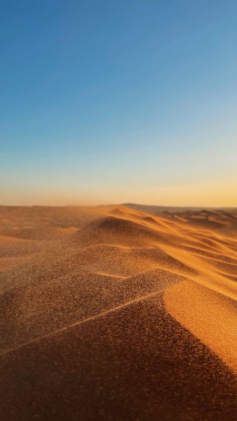 Download wallpaper 2160x3840 desert, sand, hills, horizon samsung galaxy s4, s5, note, sony xperia z, z1, z2, z3, htc one, lenovo vibe hd background