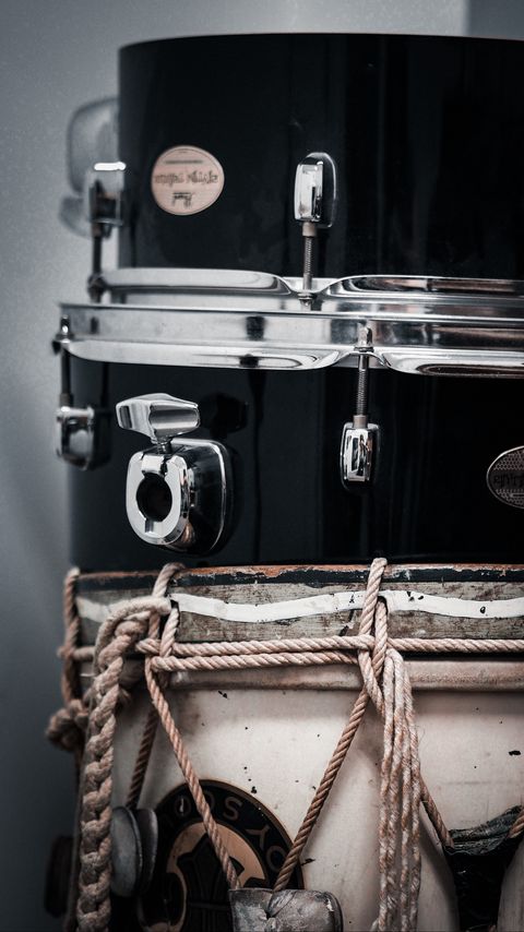 Download wallpaper 2160x3840 drums, musical instruments, music samsung galaxy s4, s5, note, sony xperia z, z1, z2, z3, htc one, lenovo vibe hd background