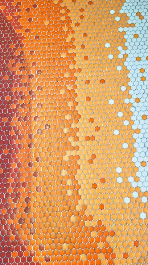 Download wallpaper 2160x3840 hexagons, mosaic, texture, bright samsung galaxy s4, s5, note, sony xperia z, z1, z2, z3, htc one, lenovo vibe hd background