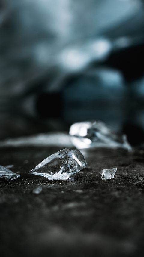 Download wallpaper 2160x3840 ice, shards, macro samsung galaxy s4, s5, note, sony xperia z, z1, z2, z3, htc one, lenovo vibe hd background