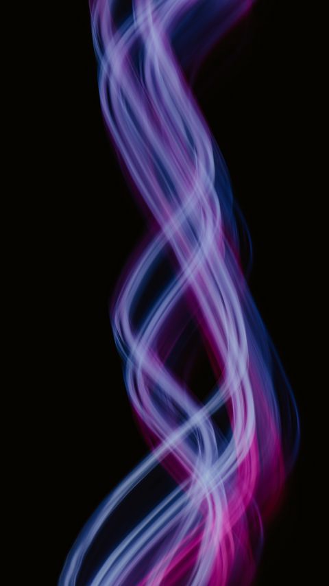 Download wallpaper 2160x3840 light, lines, curves, abstraction, purple samsung galaxy s4, s5, note, sony xperia z, z1, z2, z3, htc one, lenovo vibe hd background