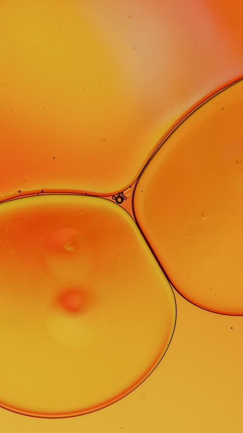 Download wallpaper 2160x3840 liquid, bubbles, yellow, macro samsung galaxy s4, s5, note, sony xperia z, z1, z2, z3, htc one, lenovo vibe hd background