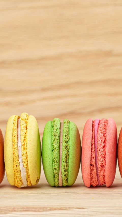 Download wallpaper 2160x3840 macarons, cookies, pastries, dessert, colorful samsung galaxy s4, s5, note, sony xperia z, z1, z2, z3, htc one, lenovo vibe hd background