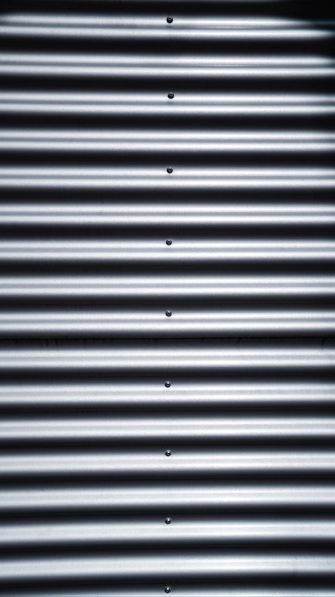 Download wallpaper 2160x3840 metal, surface, relief, stripes, fence, texture, gray samsung galaxy s4, s5, note, sony xperia z, z1, z2, z3, htc one, lenovo vibe hd background