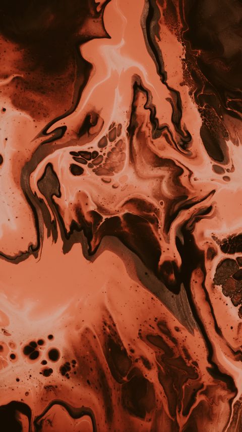 Download wallpaper 2160x3840 paint, stains, liquid, mixing, abstraction, brown samsung galaxy s4, s5, note, sony xperia z, z1, z2, z3, htc one, lenovo vibe hd background