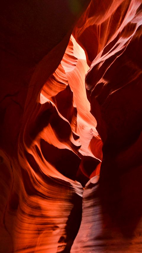 Download wallpaper 2160x3840 rocks, cave, relief, brown samsung galaxy s4, s5, note, sony xperia z, z1, z2, z3, htc one, lenovo vibe hd background