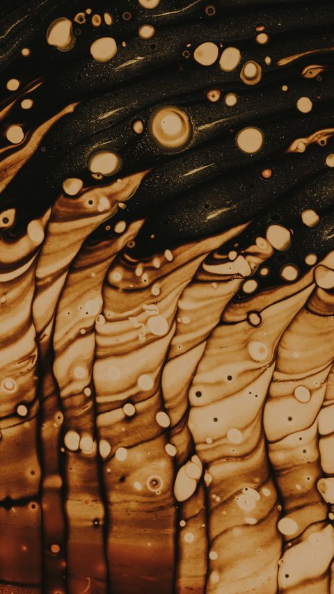 Download wallpaper 2160x3840 stains, paint, liquid, brown, abstraction, macro samsung galaxy s4, s5, note, sony xperia z, z1, z2, z3, htc one, lenovo vibe hd background