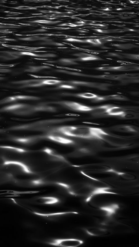 Download wallpaper 2160x3840 water, waves, glare, ripples, black samsung galaxy s4, s5, note, sony xperia z, z1, z2, z3, htc one, lenovo vibe hd background