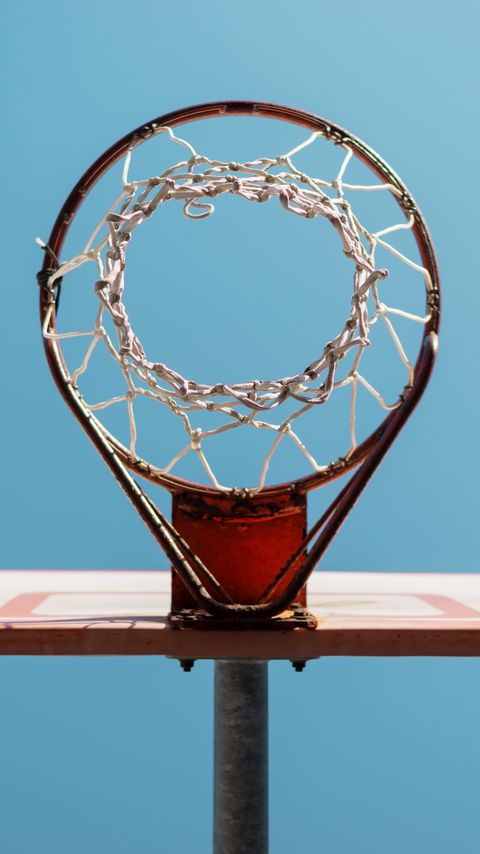 Download wallpaper 2160x3840 basketball hoop, basketball, hoop, net, backboard, sports samsung galaxy s4, s5, note, sony xperia z, z1, z2, z3, htc one, lenovo vibe hd background