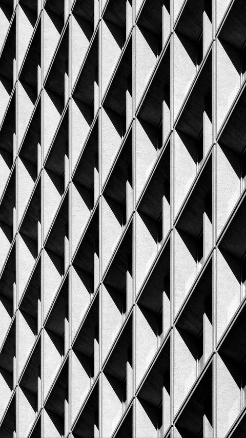 Download wallpaper 2160x3840 building, facade, minimalism, architecture, black and white samsung galaxy s4, s5, note, sony xperia z, z1, z2, z3, htc one, lenovo vibe hd background