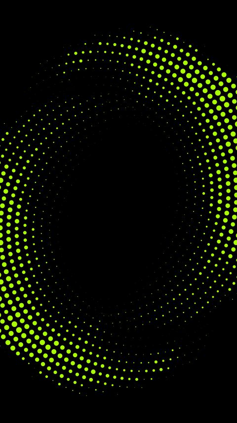 Download wallpaper 2160x3840 circles, points, abstraction, green, black samsung galaxy s4, s5, note, sony xperia z, z1, z2, z3, htc one, lenovo vibe hd background