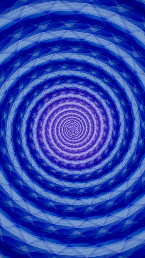 Download wallpaper 2160x3840 circles, spiral, blue, abstraction samsung galaxy s4, s5, note, sony xperia z, z1, z2, z3, htc one, lenovo vibe hd background