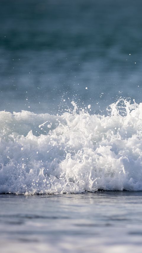 Download wallpaper 2160x3840 coast, sea, water, waves, spray samsung galaxy s4, s5, note, sony xperia z, z1, z2, z3, htc one, lenovo vibe hd background