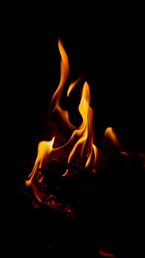 Download wallpaper 2160x3840 fire, flame, dark, night, darkness samsung galaxy s4, s5, note, sony xperia z, z1, z2, z3, htc one, lenovo vibe hd background