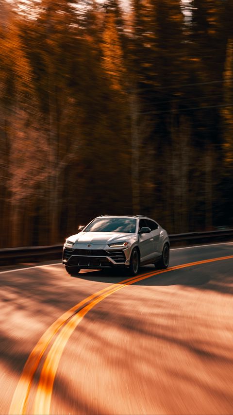 Download wallpaper 2160x3840 lamborghini urus, lamborghini, car, road, speed samsung galaxy s4, s5, note, sony xperia z, z1, z2, z3, htc one, lenovo vibe hd background