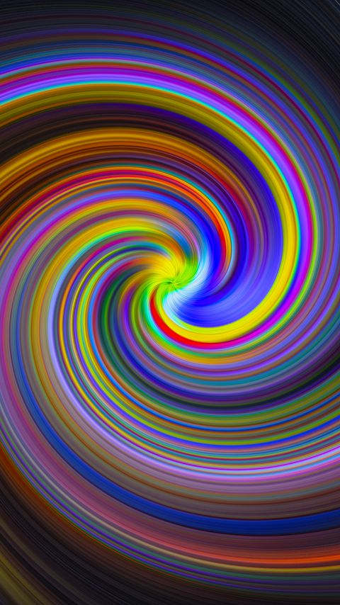 Download wallpaper 2160x3840 lines, spiral, colorful, abstraction samsung galaxy s4, s5, note, sony xperia z, z1, z2, z3, htc one, lenovo vibe hd background