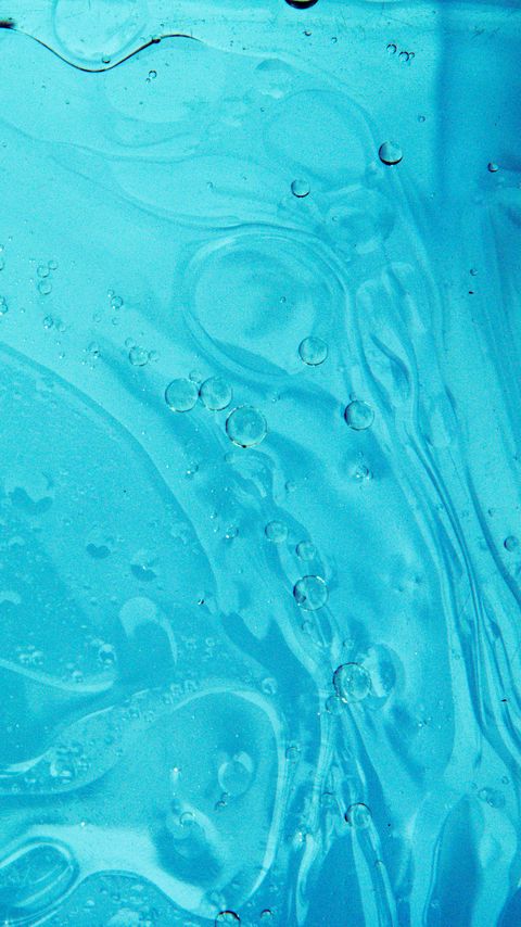 Download wallpaper 2160x3840 liquid, stains, bubbles, abstraction, blue samsung galaxy s4, s5, note, sony xperia z, z1, z2, z3, htc one, lenovo vibe hd background