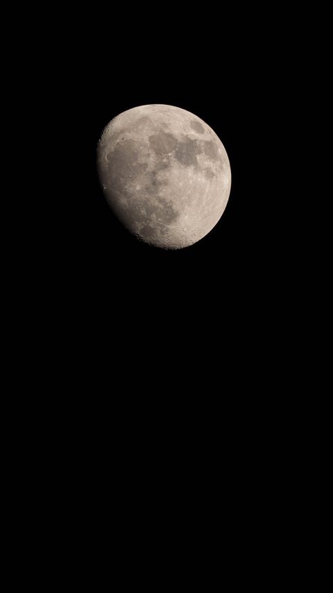 Download wallpaper 2160x3840 moon, night, sky, darkness, black samsung galaxy s4, s5, note, sony xperia z, z1, z2, z3, htc one, lenovo vibe hd background