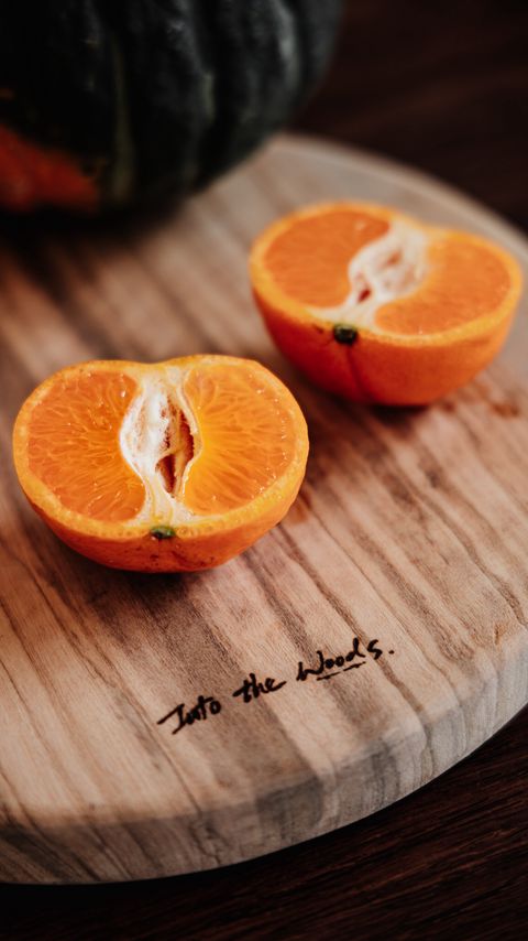 Download wallpaper 2160x3840 orange, slices, citrus, fruit, board samsung galaxy s4, s5, note, sony xperia z, z1, z2, z3, htc one, lenovo vibe hd background