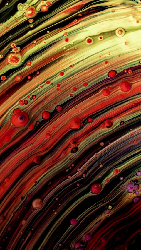 Download wallpaper 2160x3840 paint, stains, bubbles, mixing, colorful samsung galaxy s4, s5, note, sony xperia z, z1, z2, z3, htc one, lenovo vibe hd background