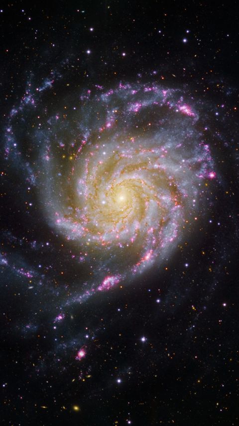 Download wallpaper 2160x3840 pinwheel galaxy, galaxy, glow, stars, space samsung galaxy s4, s5, note, sony xperia z, z1, z2, z3, htc one, lenovo vibe hd background