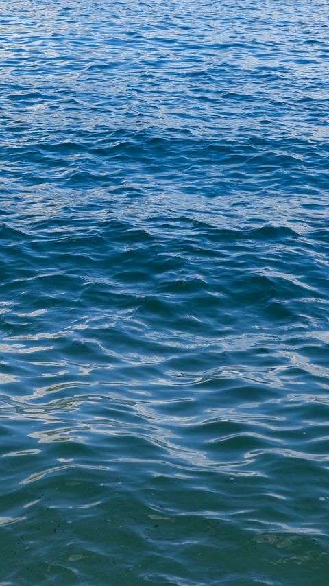 Download wallpaper 2160x3840 sea, water, ripples, waves samsung galaxy s4, s5, note, sony xperia z, z1, z2, z3, htc one, lenovo vibe hd background