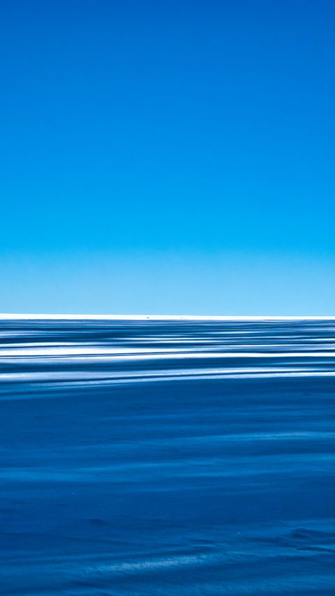 Download wallpaper 2160x3840 snow, shadows, stripes, horizon, landscape, blue samsung galaxy s4, s5, note, sony xperia z, z1, z2, z3, htc one, lenovo vibe hd background