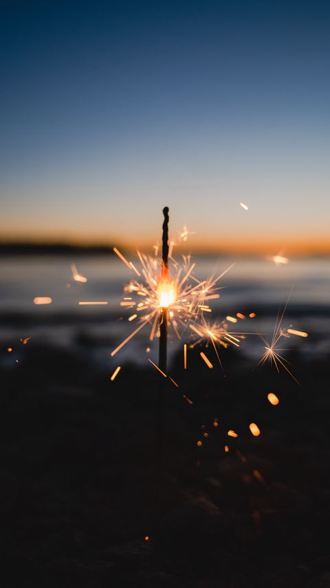 Download wallpaper 2160x3840 sparkler, sparks, glare, dark samsung galaxy s4, s5, note, sony xperia z, z1, z2, z3, htc one, lenovo vibe hd background