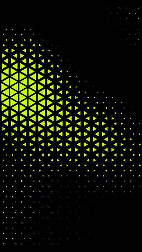 Download wallpaper 2160x3840 triangles, shapes, abstraction, green samsung galaxy s4, s5, note, sony xperia z, z1, z2, z3, htc one, lenovo vibe hd background