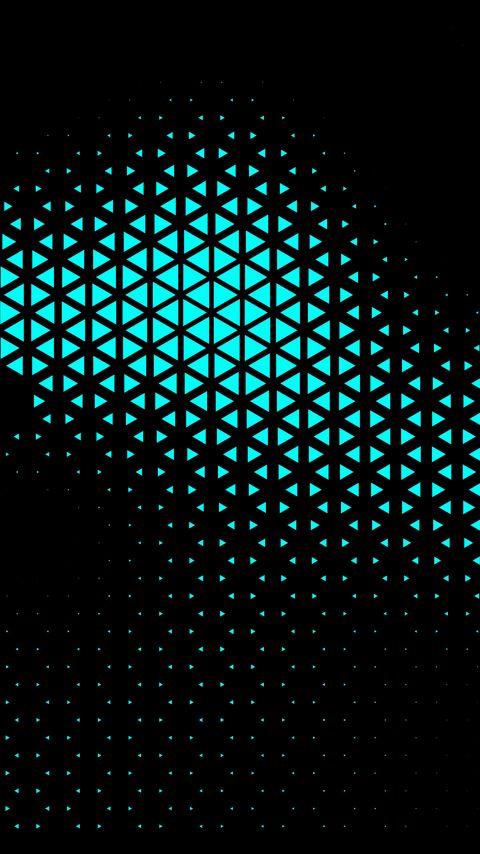 Download wallpaper 2160x3840 triangles, shapes, blue, black, abstraction samsung galaxy s4, s5, note, sony xperia z, z1, z2, z3, htc one, lenovo vibe hd background