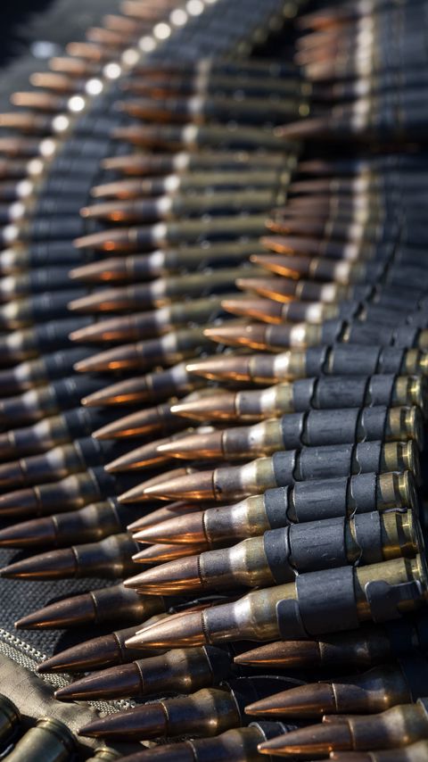 Download wallpaper 2160x3840 cartridges, ammunition, bullets, metal samsung galaxy s4, s5, note, sony xperia z, z1, z2, z3, htc one, lenovo vibe hd background