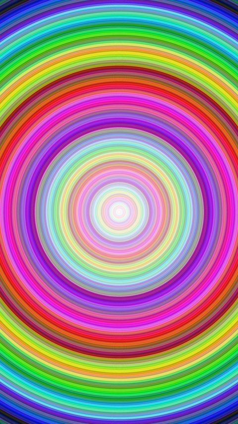 Download wallpaper 2160x3840 circles, lines, abstraction, colorful samsung galaxy s4, s5, note, sony xperia z, z1, z2, z3, htc one, lenovo vibe hd background